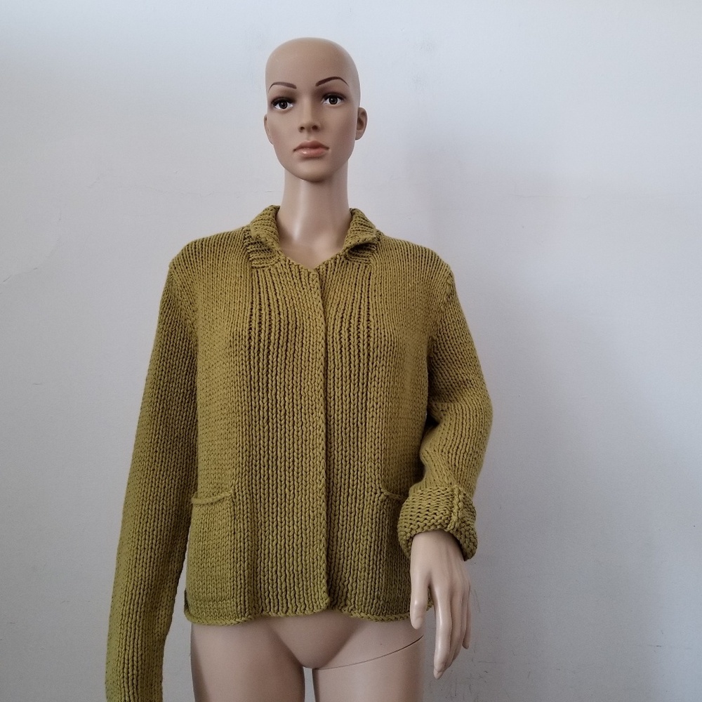 Eileen Fisher Knitted Open Small Cardigan